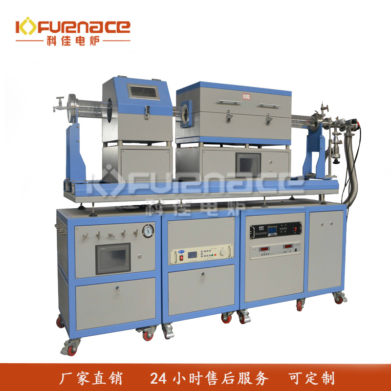 滑动式双温区PECVD系统