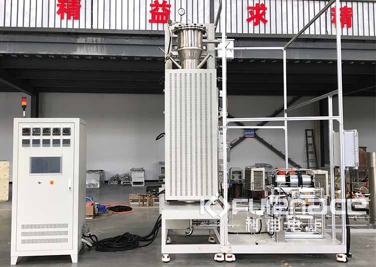工业型立式管式炉合成气热解系统