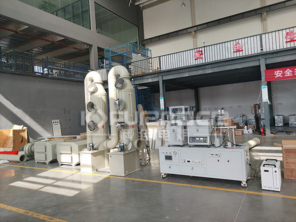 带有尾气处理的pecvd电炉