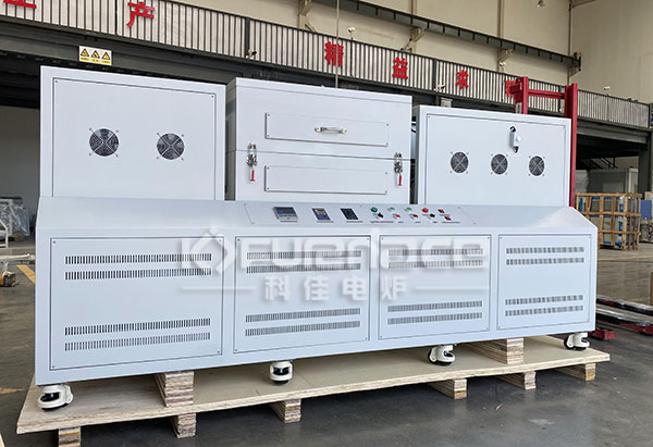 大处理量可用于电池材料烧结的旋转管式炉